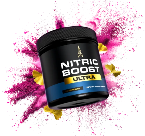 Nitric Boost Ultra official bottle — Blue Salt Trick supplement