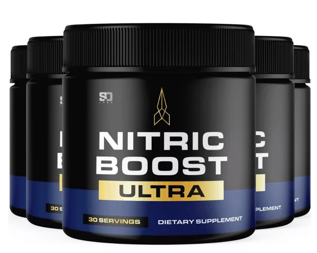 Six jars of Nitric Boost Ultra